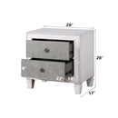 Calgary Furniture Emporium Katia 2-Drawer Nightstand BD00661 IMAGE 7