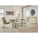  Signature Design by Ashley Bolanburg D647D17 Extension Dining Table IMAGE 7