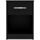  Signature Design by Ashley Finch EB3392-291 One Drawer Night Stand IMAGE 3