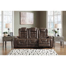  Signature Design by Ashley Game Zone 3850115C Power Reclining Sofa with Adjustable Headrest IMAGE 3