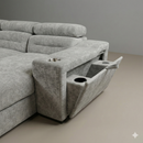 JARO - SECTIONAL SOFA PULLOUT BED