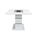 Calgary Furniture Emporium Elizaveta Dining Table with Pedestal Base DN00814 IMAGE 3