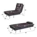 Calgary Furniture Emporium Padilla Leather Look Chaise LV00825 IMAGE 10