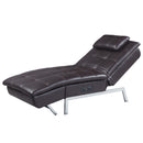 Calgary Furniture Emporium Padilla Leather Look Chaise LV00825 IMAGE 6