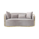 Calgary Furniture Emporium Stationary Fabric Loveseat HD-2027-L IMAGE 1