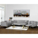 Calgary Furniture Emporium Stationary Fabric Loveseat HD-1652-L IMAGE 3