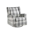 Calgary Furniture Emporium Patli Swivel Fabric Chair LV00922 IMAGE 2