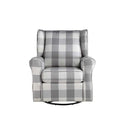 Calgary Furniture Emporium Patli Swivel Fabric Chair LV00922 IMAGE 3