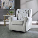 Calgary Furniture Emporium Zeger Swivel Fabric Chair LV00924 IMAGE 1