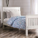  Furniture of America Rockwall AM7973WH-Q-BED Queen Bed IMAGE 1