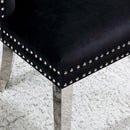 Furniture of America Jewett CM-AC261BK-2PK Wingback Chair (2/CTN) IMAGE 3