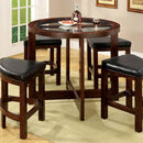  Calgary Furniture Emporium Crystal Cove 5 pc Counter Height Dinette CM3321PT-5PK IMAGE 1