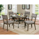 Furniture of America Leeds CM3387RT Round Dining Table IMAGE 2