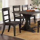 Furniture of America Leonidas CM3389BK-T-TABLE Dining Table IMAGE 1