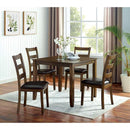 Furniture of America Gracefield CM3770T-5PK 5 Pc. Dining Table Set IMAGE 2