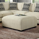 Furniture of America Kaylee CM6587BG-OT Ottoman IMAGE 1