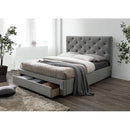  Furniture of America Sybella CM7218GY-EK-BED E.King Bed IMAGE 2