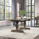Calgary Furniture Emporium Landon Dining Table with Trestle Base DN00950 IMAGE 1
