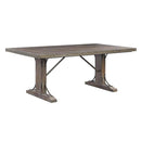 Calgary Furniture Emporium Raphaela Dining Table with Pedestal Base DN00980 IMAGE 1