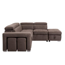 Calgary Furniture Emporium Acoose Fabric Sectional LV01025 IMAGE 4