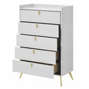 Calgary Furniture Emporium Zeena 5-Drawer Chest BD01180 IMAGE 2