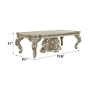 Calgary Furniture Emporium Danae Dining Table with Copper Top and Pedestal Base DN01197 IMAGE 6