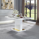 Calgary Furniture Emporium Gaines Dining Table with Pedestal Base DN01258 IMAGE 1