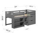 Calgary Furniture Emporium Kids Beds Loft Bed BD01375 IMAGE 7