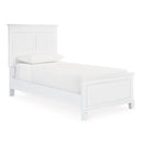 Signature Design by Ashley Fortman B680B6 Twin Panel Bed IMAGE 1