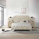 Calgary Furniture Emporium Ranallo King Upholstered Panel Bed BD01777EK IMAGE 5
