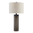  Signature Design by Ashley Dingerly L430824 Glass Table Lamp IMAGE 1