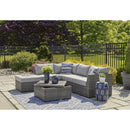  Signature Design by Ashley Petal Road P297-070 Loveseat Sectional/Ottoman/Table Set IMAGE 7