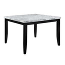 Calgary Furniture Emporium Square Hussein Counter Height Dining Table with Marble Top DN01444 IMAGE 1