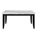 Calgary Furniture Emporium Hussein Dining Table with Marble Top DN01446 IMAGE 8