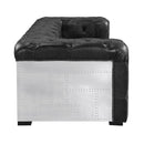 Calgary Furniture Emporium Brancaster Stationary Leather Loveseat LV02285 IMAGE 4