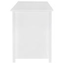 Coaster Furniture Dylan 801573 60-inch 4-Drawer Lift Top Office Desk - White High Gloss IMAGE 8