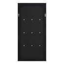 Coaster Furniture Oriel 961631 24 x 47 Inch Rectangular 3-Shelf Wall Mirror - Silver IMAGE 4