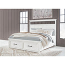 Benchcraft Ashbryn B844B4 King Panel Storage Bed IMAGE 6