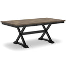  Signature Design by Ashley Wildenauer D634-35 Rectangular Dining Room Extension Table IMAGE 1