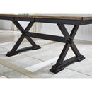  Signature Design by Ashley Wildenauer D634-35 Rectangular Dining Room Extension Table IMAGE 9