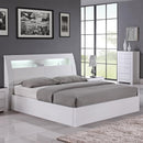 IFDC Barcelona King Platform Bed with Storage Barcelona 78" King Platform Bed IMAGE 1