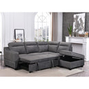 IFDC Fabric Sleeper Sectional IF-9010 RHF IMAGE 2