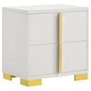 Coaster Furniture Marceline 222932 2-Drawer Nightstand - White IMAGE 1