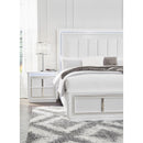 Signature Design by Ashley Chalanna B822B4 King Upholstered Storage Bed IMAGE 12