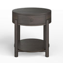 Calgary Furniture Emporium Hadleigh Black End Table T5711-34 IMAGE 1