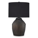  Signature Design by Ashley Naareman L100804 Terracotta Table Lamp IMAGE 1