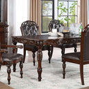 Furniture of America Nouvelle CM3256CH-T Dining Table IMAGE 1