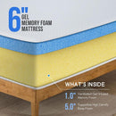 Furniture of America Artemisia DM510-T 6" Twin Memory Foam Mattress IMAGE 8