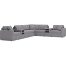 Signature Design by Ashley Modmax 92104S16 8 pc Sectional with Audio System IMAGE 1