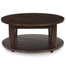 Signature Design by Ashley Korestone 2 T657-8 Round Cocktail Table IMAGE 3